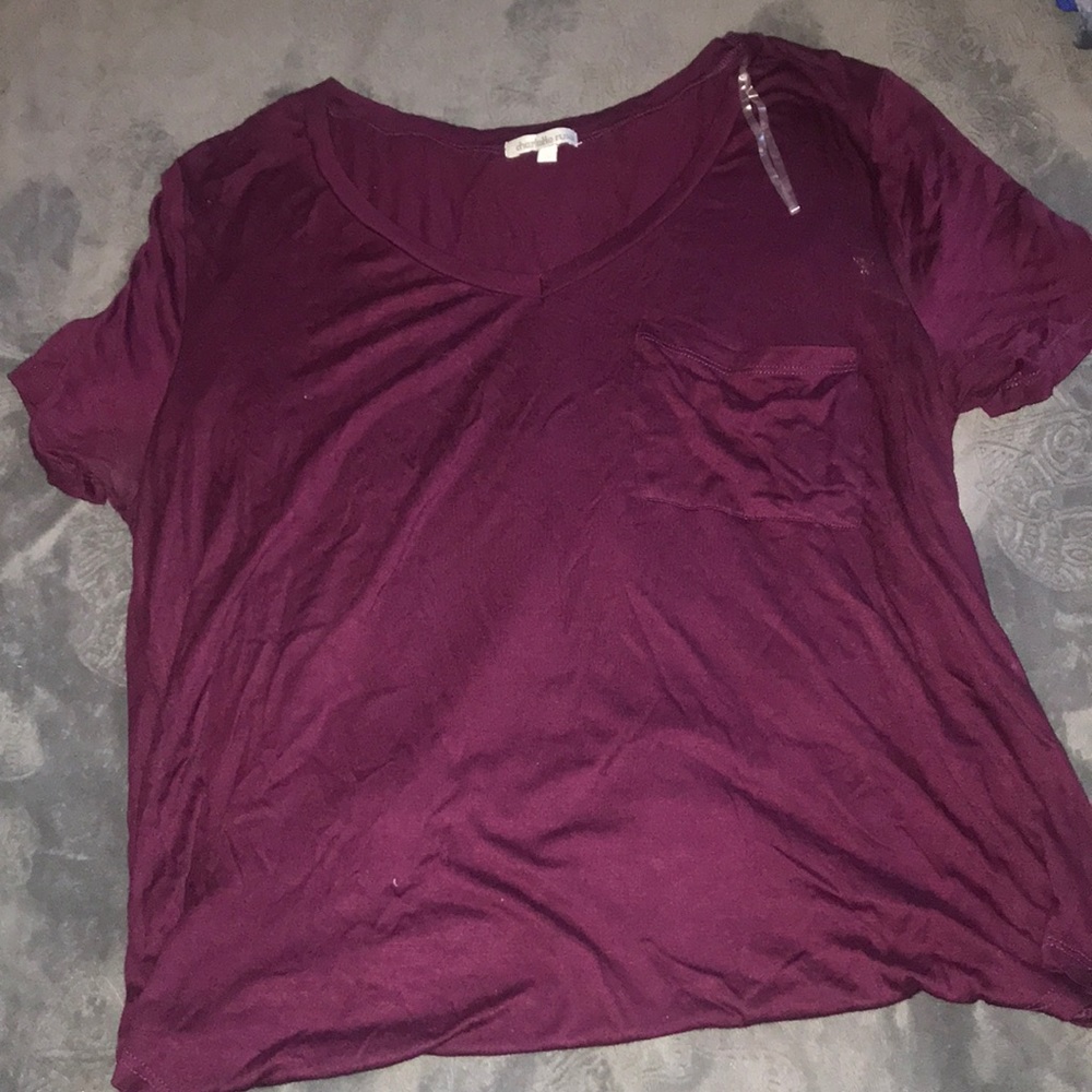 Purple size large shirt